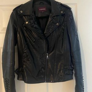 Vigoss Leather biker jacket.